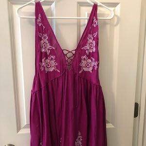 Purple Free People Summer Dress